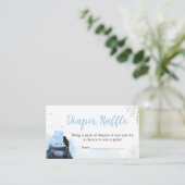 ブルーハロウィーンAベビーが醸造おむつラッフル エンクロージャーカード (スタンド正面)
