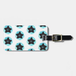 ブルーハワイアンフラワー ラゲッジタグ