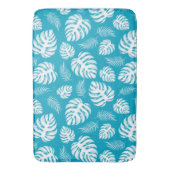 ブルーハワイアンプリント バスマット (正面縦)