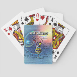 ブルーハワイカクテル(12ドリンクレシピセットの#1) トランプ