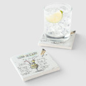 ブルーハワイドリンク ストーンコースター (横)