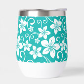 ブルーハワイ模様インティール（緑がかった色） (左面)