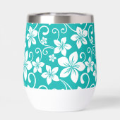 ブルーハワイ模様インティール（緑がかった色） (背面)