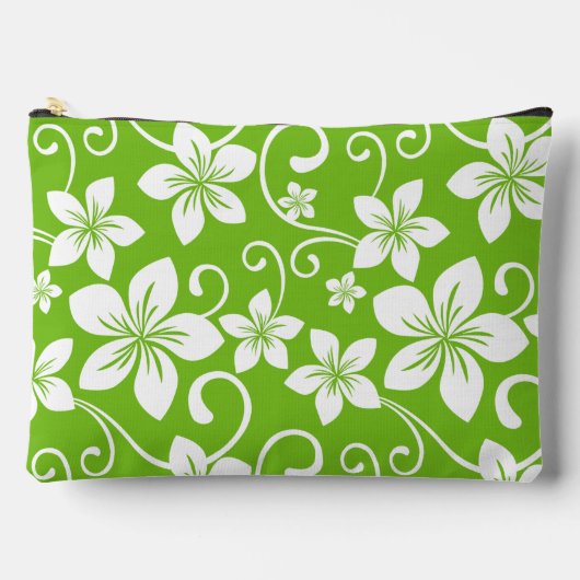 ブルーハワイ模様インライム アクセサリーポーチ (正面)