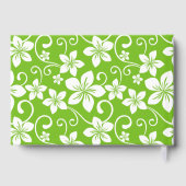 ブルーハワイ模様インライム ゲストブック (裏面)