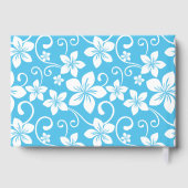 ブルーハワイ模様（青） ゲストブック (裏面)