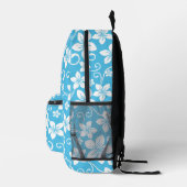 ブルーハワイ模様（青） プリントバックパック (右)