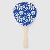 ブルーハワイ王室の（青） ハンドファン (裏面)