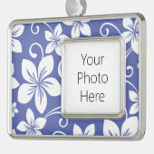 ブルーハワイ シルバープレートフレームオーナメント (左)