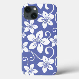 ブルーハワイ (ツルニチニチソウ色) iPhone 13ケース