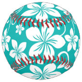 ブルーハワイ(ティール（緑がかった色）) ソフトボール (裏面)