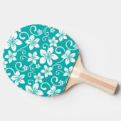 ブルーハワイ(ティール（緑がかった色）) 卓球ラケット (横)