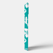 ブルーハワイ(ティール（緑がかった色）) Case-Mate iPhoneケース (裏面 / 右)