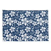 ブルーハワイ（ネイビーブルー）ピローケース 枕カバー (裏面-右)