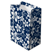 ブルーハワイ（ネイビーブルー） ミディアムペーパーバッグ (裏面アングル)