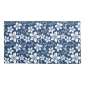 ブルーハワイ（ネイビーブルー） 枕カバー (裏面-左)