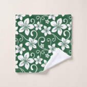 ブルーハワイ（フォレストグリーン）バスタオルセット バスタオルセット (ウォッシュタオル)