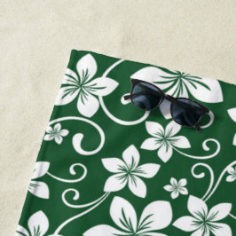 ブルーハワイ（フォレストグリーン） ビーチタオル