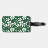 ブルーハワイ（フォレストグリーン） ラゲッジタグ (裏面横)