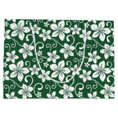 ブルーハワイ（フォレストグリーン） ラージペーパーバッグ (裏面)