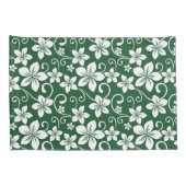 ブルーハワイ（フォレストグリーン） 枕カバー (裏面-右)