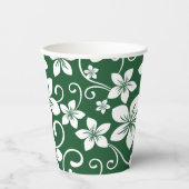 ブルーハワイ（フォレストグリーン） 紙コップ (正面)