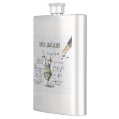 ブルーハワイ フラスク (左)