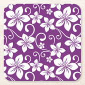 ブルーハワイ（プラム） スクエアペーパーコースター (正面)