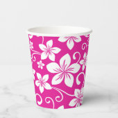 ブルーハワイ（ホットピンク）紙 紙コップ (裏面)