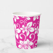 ブルーハワイ（ホットピンク）紙 紙コップ (右)