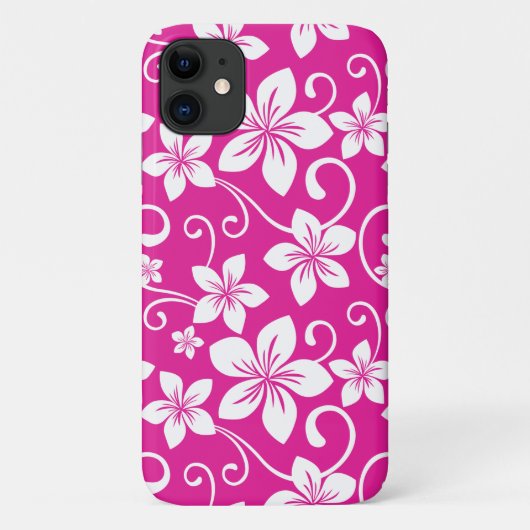 ブルーハワイ(ホットピンク) Case-Mate iPhoneケース (裏面)