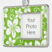 ブルーハワイ(ライム) シルバープレートフレームオーナメント (左)