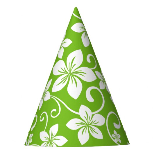 ブルーハワイ(ライム) パーティーハット (正面)