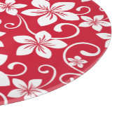 ブルーハワイ（赤） カッティングボード (角)