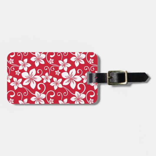 ブルーハワイ(赤) ラゲッジタグ (正面横)