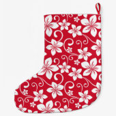 ブルーハワイ（赤） ラージクリスマスストッキング (裏面)