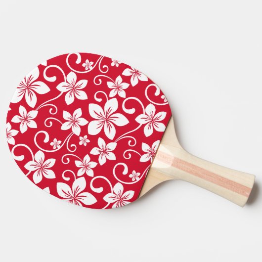 ブルーハワイ（赤） 卓球ラケット (横)