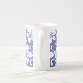 ブルーハワイ(PERIWINKLE)骨中国マグカップ ボーンチャイナマグカップ (裏面)
