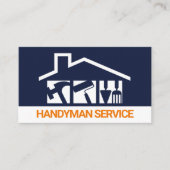 ブルーハンディマンルーフトップホーム修理 名刺 (正面)