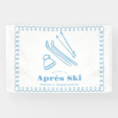 ブルーハンドドロッドウィンターエレースキーバチェロレッテ 横断幕 (横)