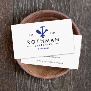 ブルーハンドマン/大工ツールのホーム改善 名刺