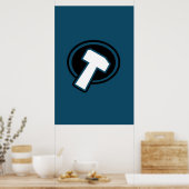 ブルーハンマー – ポスター (キッチン)