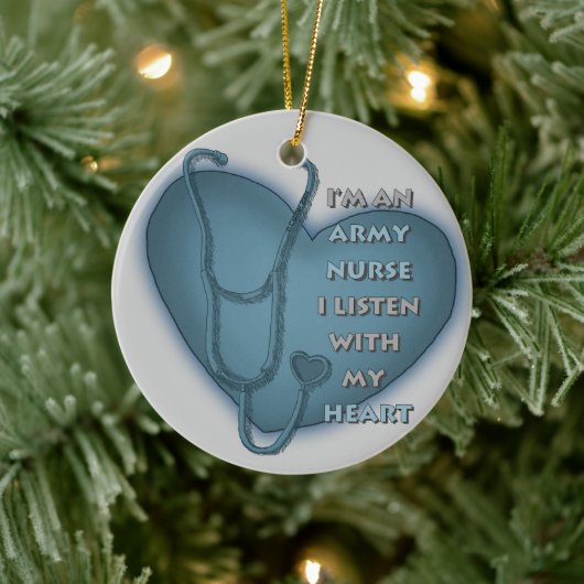 ブルーハートアーミーナースオーナメント セラミックオーナメント (ツリー)