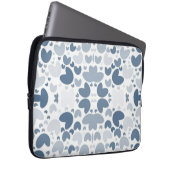 ブルーハートエレクトロニクスバッグ ラップトップスリーブ (正面右)
