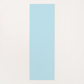 ブルーハートカスタム文字 ヨガマット (裏面)