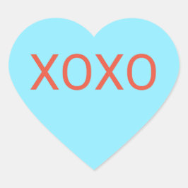 ブルーハートキャンディ ハートシール