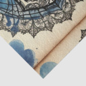 ブルーハートゴシック糖スカルエフェメラ 薄葉紙 (詳細)