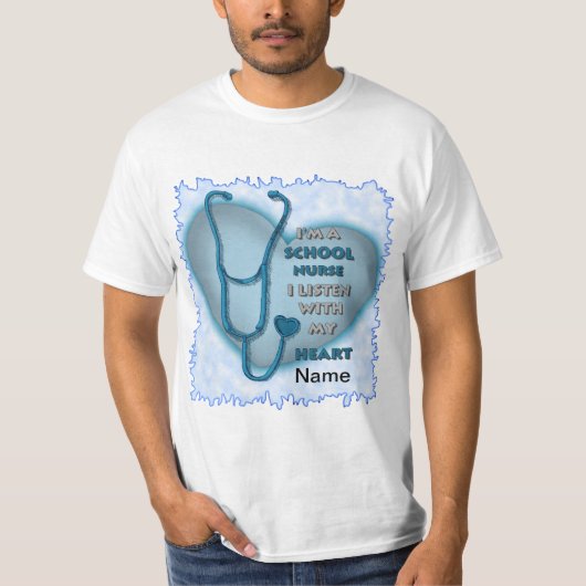 ブルーハートスクールナース Tシャツ (正面)