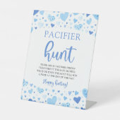 ブルーハートバレンタインベビーシャワーパシファイヤー狩り 台座サイン (正面)