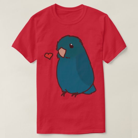 ブルーハートバーブ Tシャツ (デザイン正面)